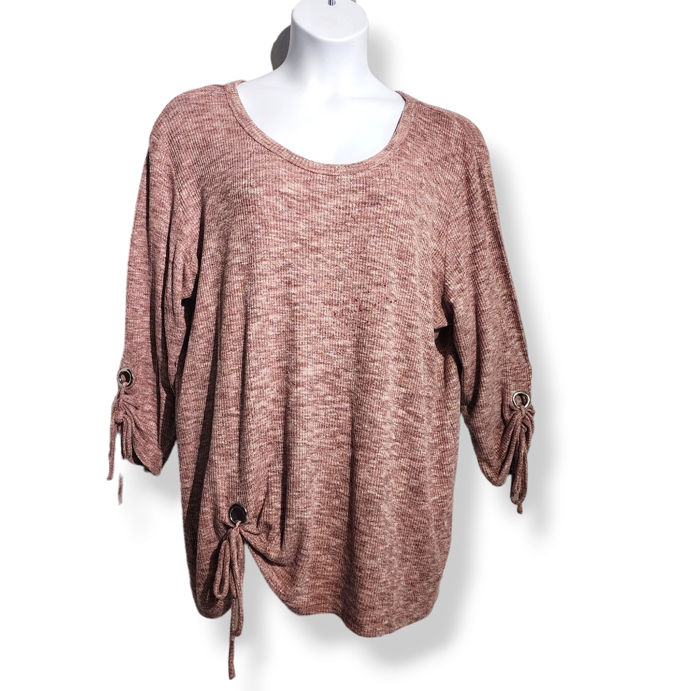SIGNATURE STUDIO PLUS SIZE CASUAL TOP 3X - Picture 10 of 12